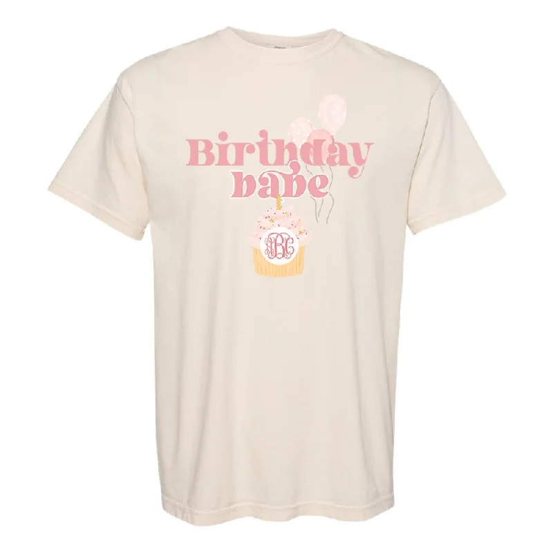Clearance Items Monogrammed 'Birthday Babe' T-Shirt