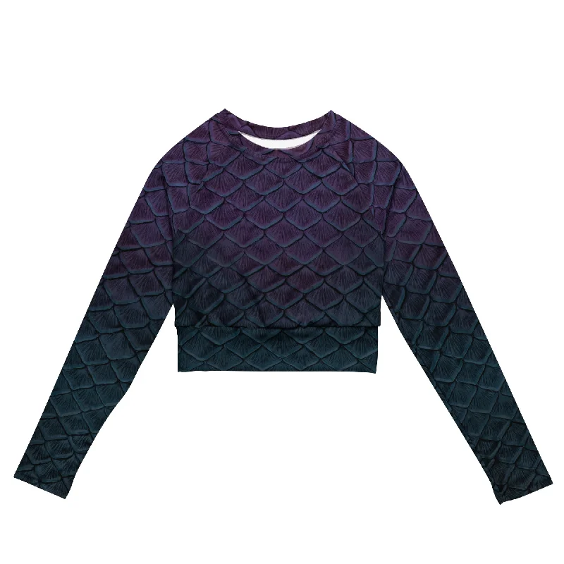 Price Fest Nightshade Recycled Cropped Rash Guard