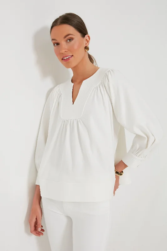 Don't Miss White Koa Blouse