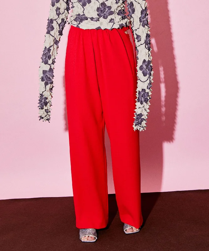 Can't Be Beat [Sale] Waist Gathers Wide Pants