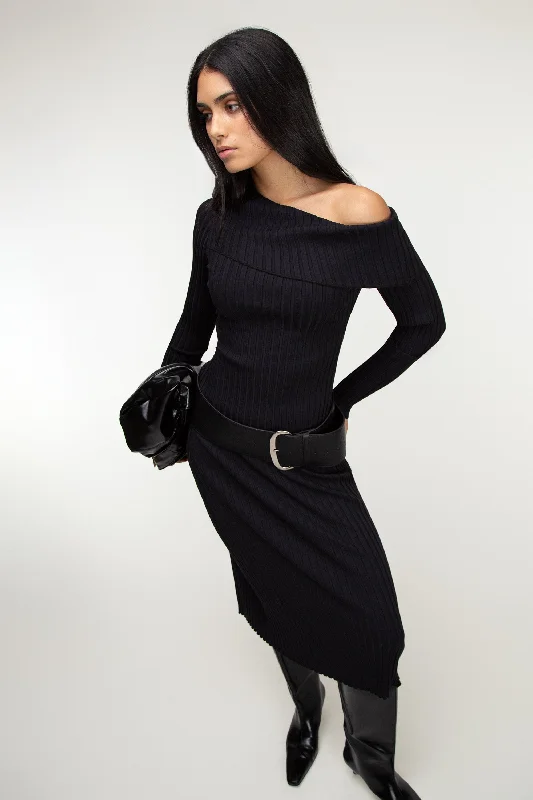 New Deals OFF THE SHOULDER LONG SLEEVE TOP