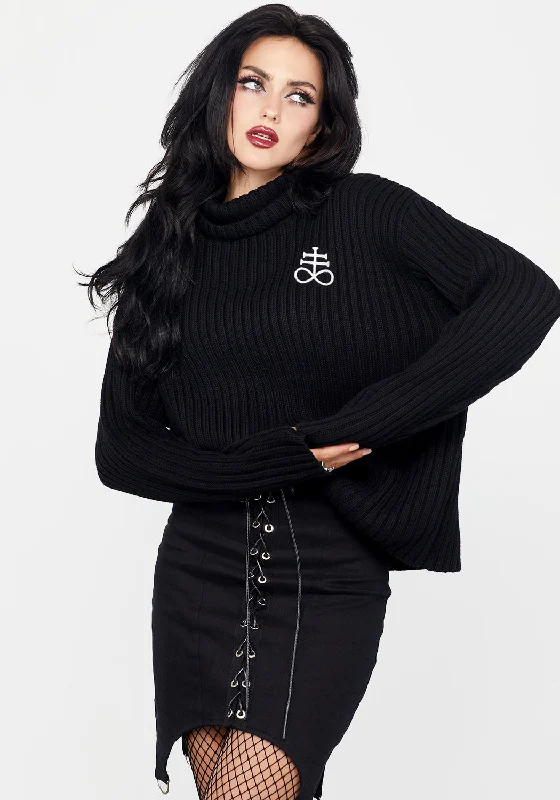 Limited Edition Leviathan Funnel Neck Jumper