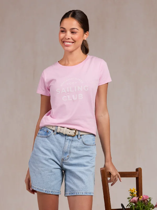 Great Deal Sailing Club Women's T-Shirt - Pink