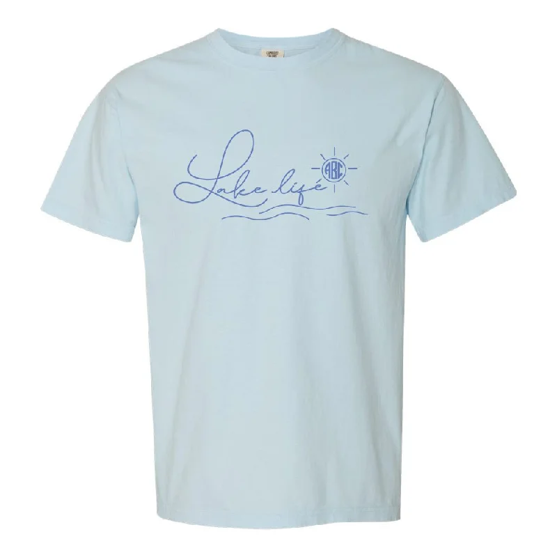Online Only Monogrammed 'Lake Life' T-Shirt