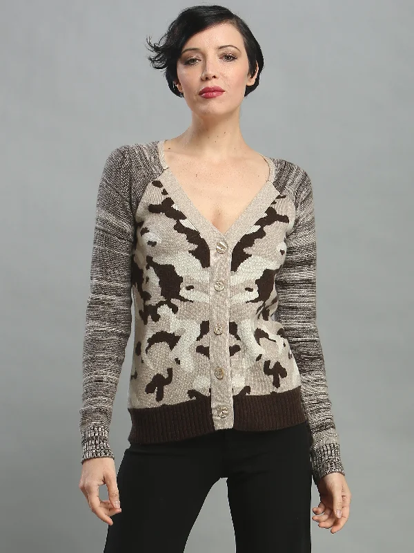 Huge Discounts Camouflage Cardigan
