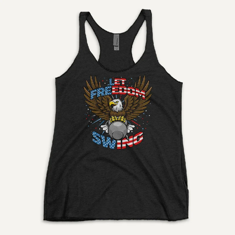 Year-End Clearance Let Freedom Swing Women's Tank Top