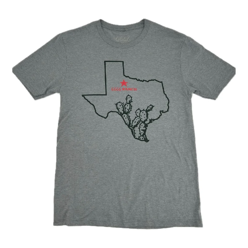 Hurry In Four Sixes Texas Cactus Tee