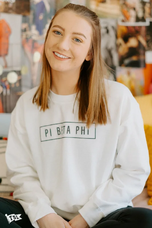 Today’s Deal Pi Beta Phi Blocked Crewneck