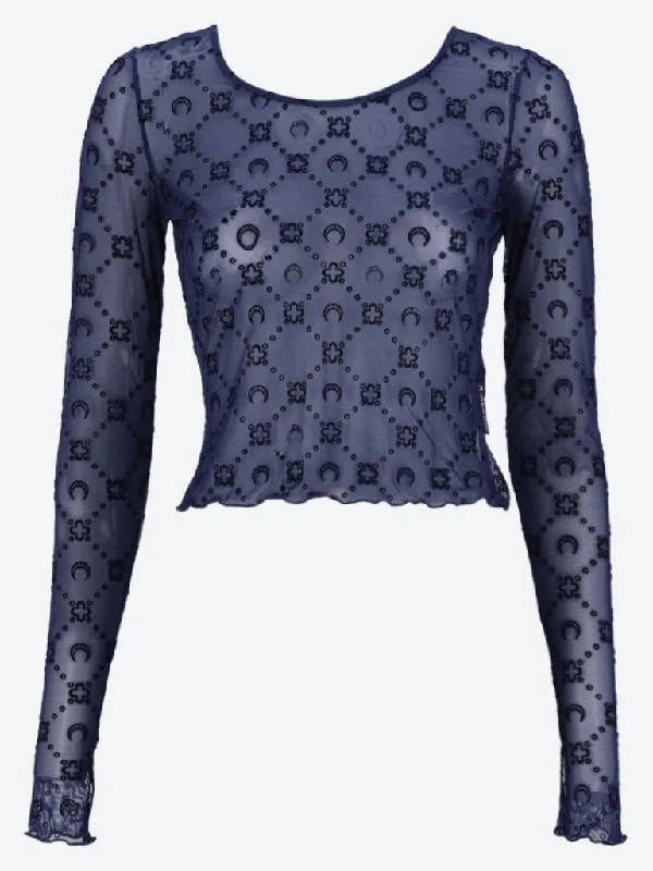 Take Advantage Moonogram cropped top