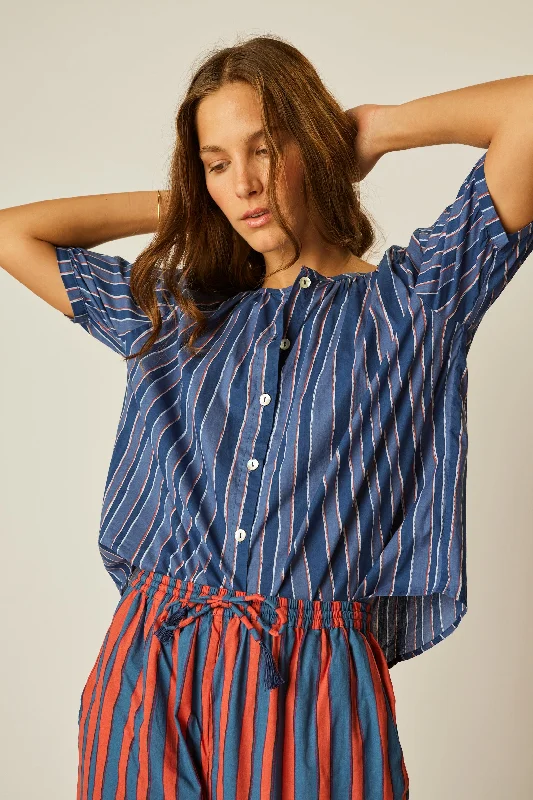 BATIK STRIPE NAVY