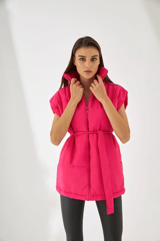 Clearance Event Cut puffy jacket 9730