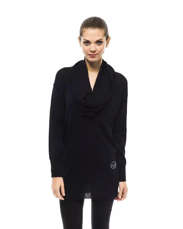 One-DAY Sale Montana Blu Women's Blue Wool Sweater - 40 IT