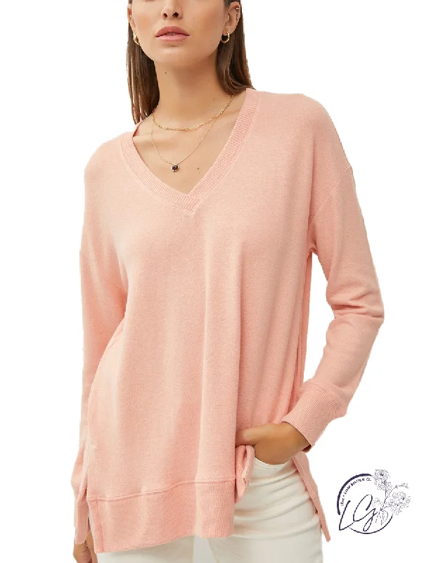 Super Savings Mellow Mosaic V-Neck Tee