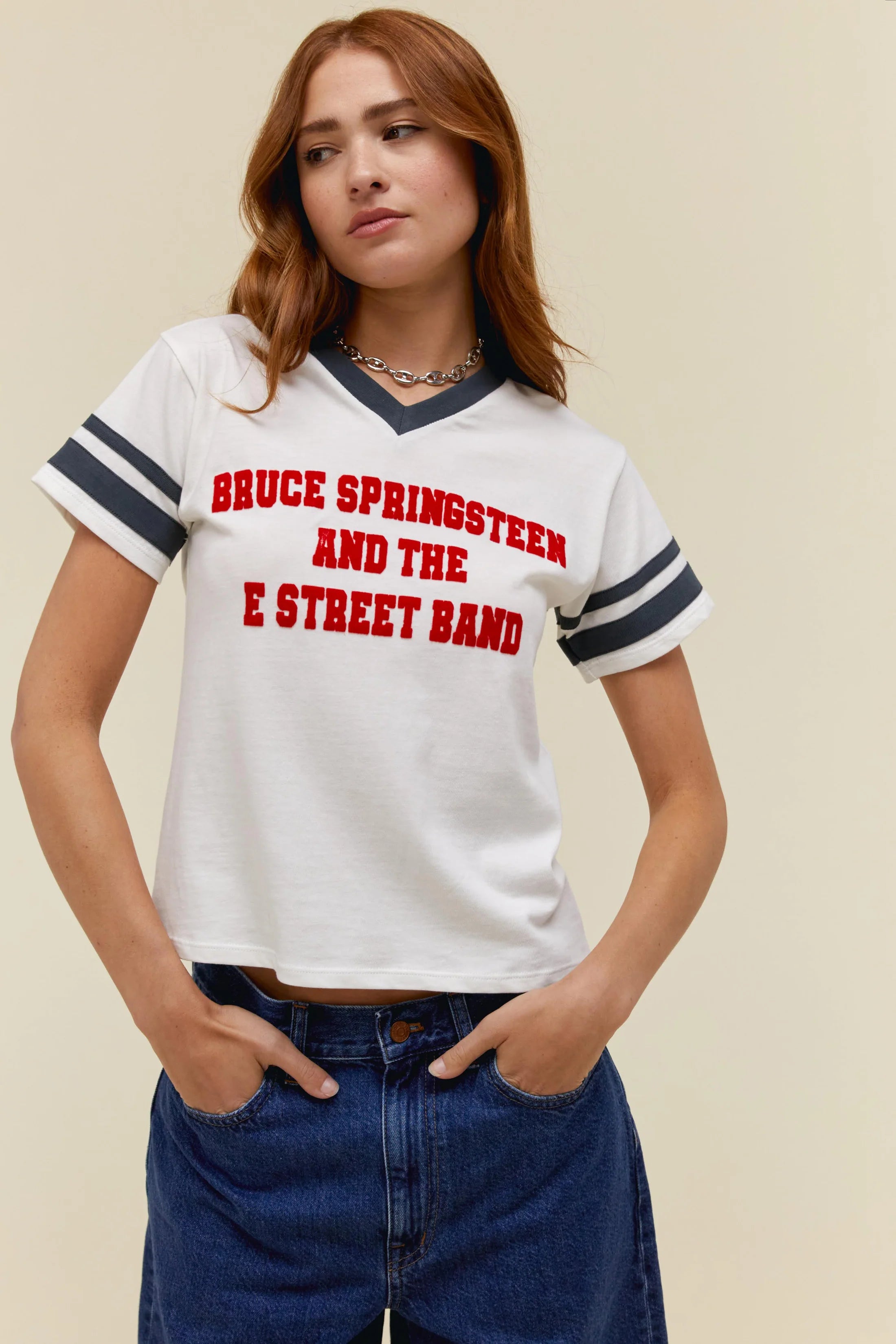 Don't Miss The Bruce Springsteen And The E Street Band Sporty Tee by Daydreamer