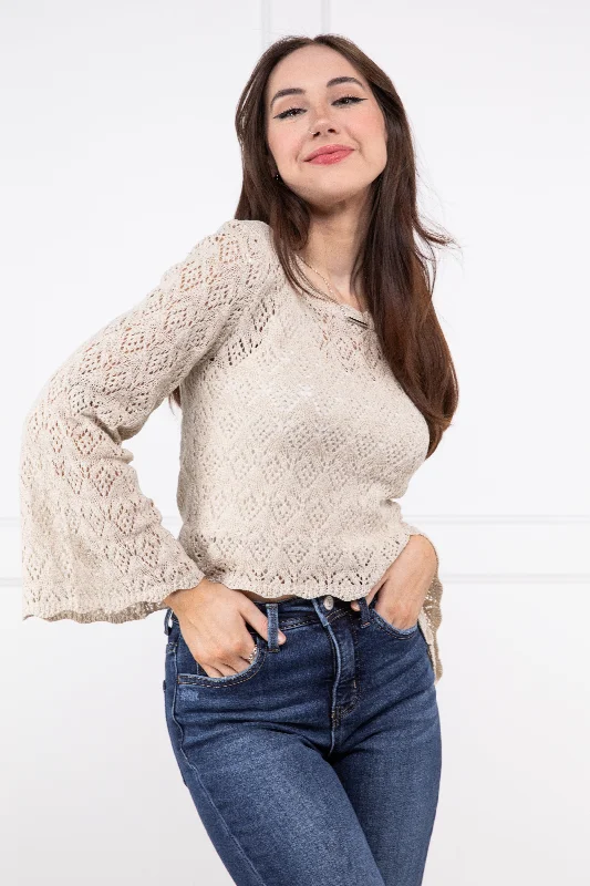 Factory Direct Sale Dreaming of Diamonds Long Sleeve Top * Final Sale*