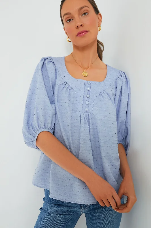 Closeout Chambray Inara Blouse