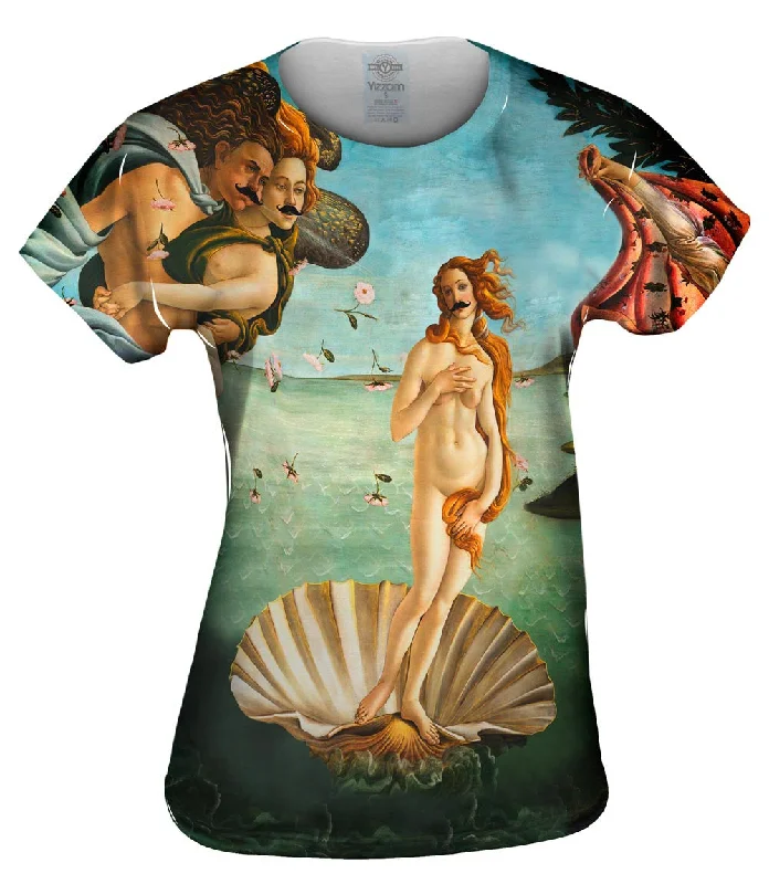 Exclusive Weekend Offers Inside Moustache Hipster Botticelli Venus