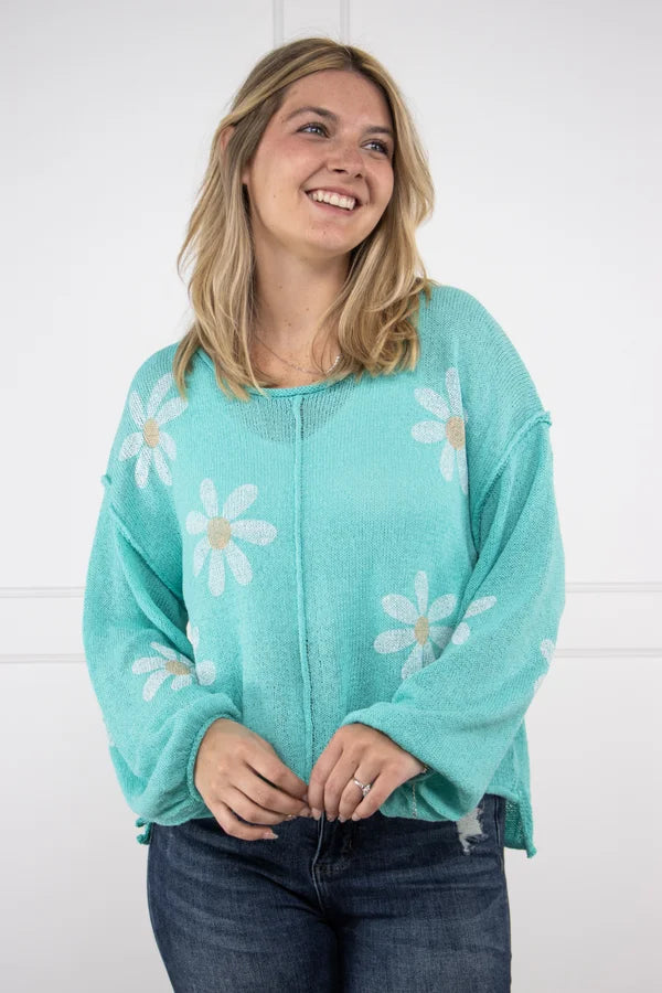 New Markdowns Paradise of Petals Sweater * Final Sale*