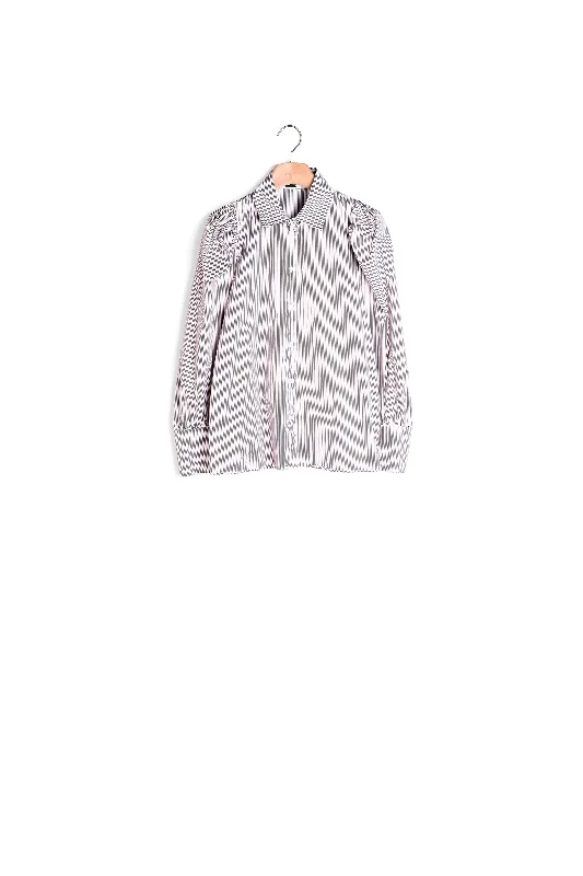 Limited Availability Chemise rayée à manches volumineuses