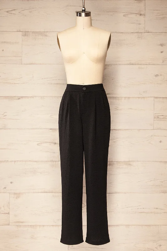 Seasonal Sale Brizo | Black Straight-Leg Pants