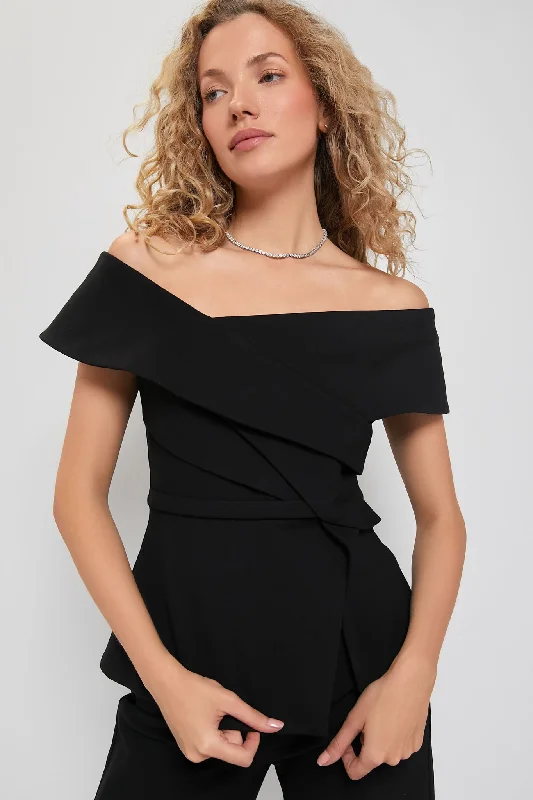 New Deals Black Ponte Danielle Shirt