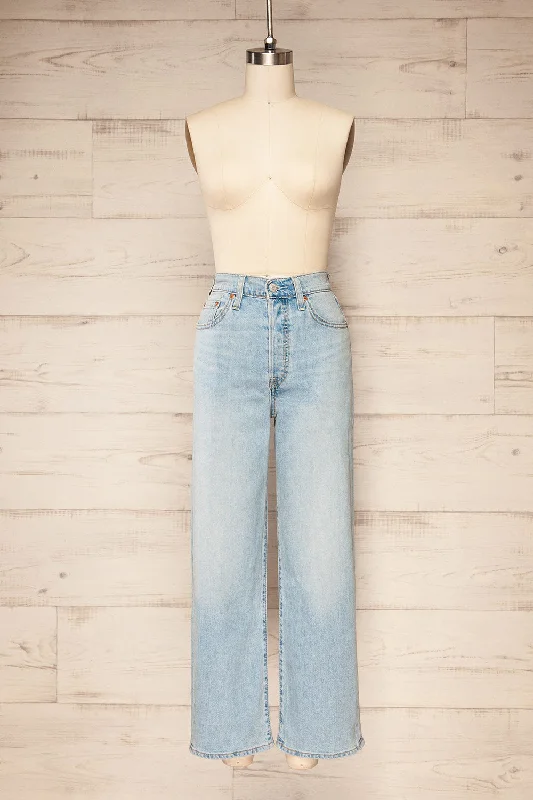 Great Bargain Bondy Light Wash | High Rise Straight Leg Jeans