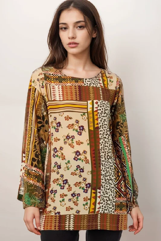 Shop and Save Johnny Was Fria Kimi Tunic C27923A9 Boho Chic