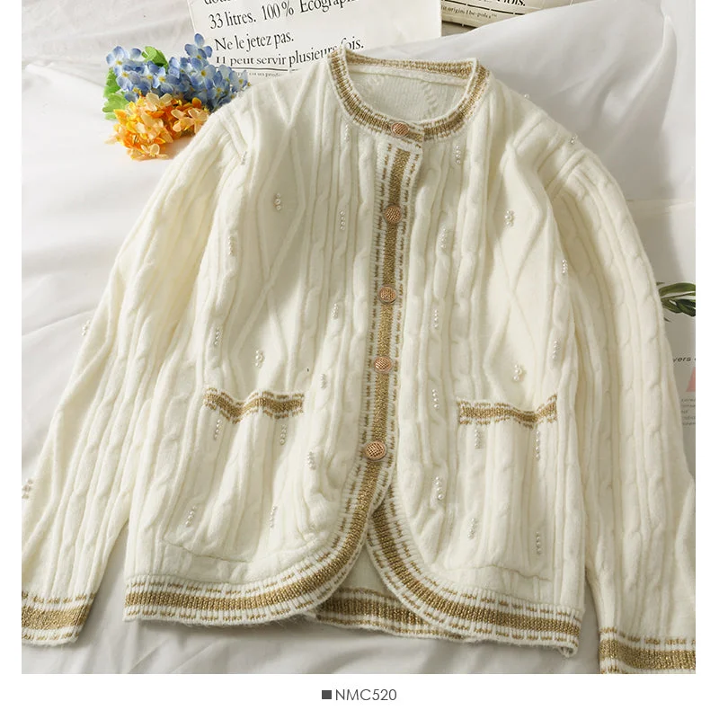 Fantastic Savings Diamond check long sleeve sweater  1765
