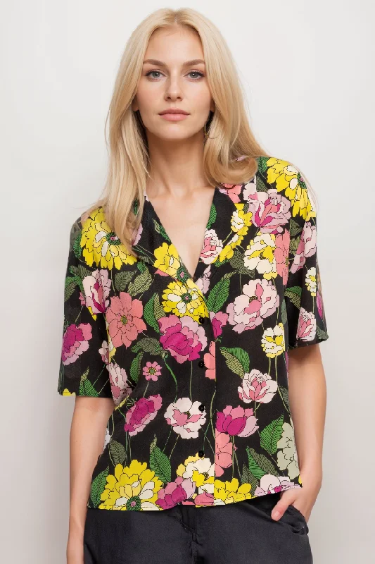 Markdowns Jade by Johnny Was Eartha Camp Shirt L17123 Boho Chic
