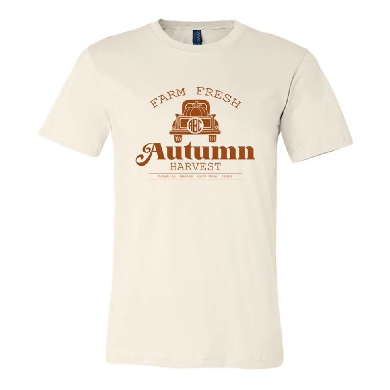 Extra Savings Monogrammed 'Autumn Harvest' Premium T-Shirt