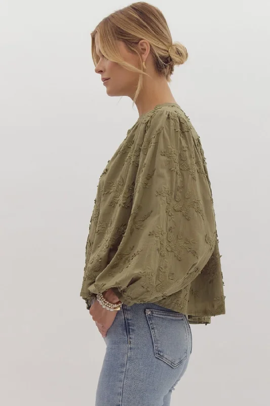 Weekend Special Applique And Floral Shirt