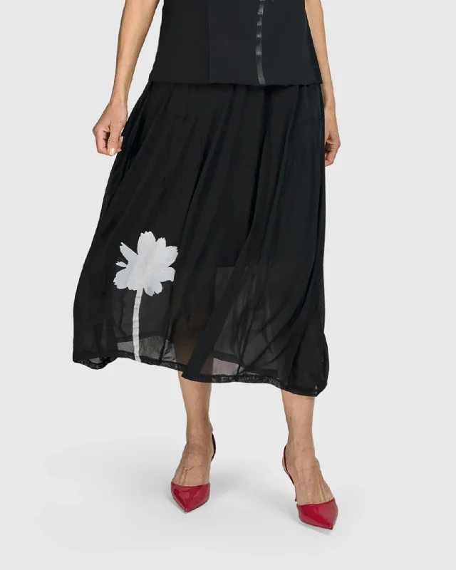 Weekend Specials to Savor Tekbika Antoinette Flared Cocoon Skirt, Tulle