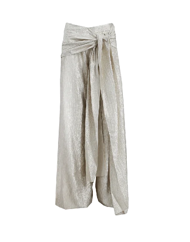 Lowest Price Lamé Palazzo Pant
