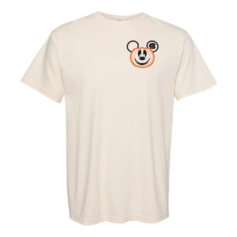 Final Clearance Monogrammed Mickey Pumpkin T-Shirt