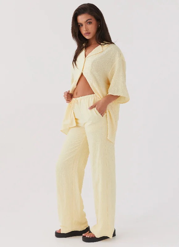 Special Buy The Good Days Pants - Lemon