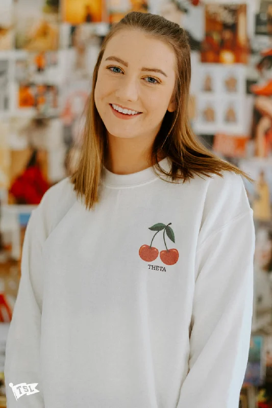 Midnight Madness Kappa Alpha Theta Cherry Crewneck