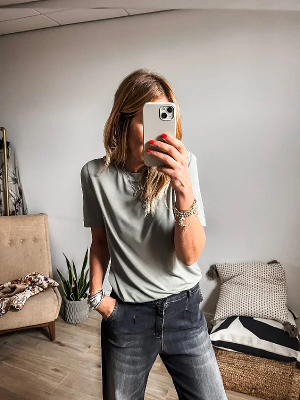Weekend Offers That Sizzle Soaked In Luxury Loose Fit Tee PREMIUM BRAND