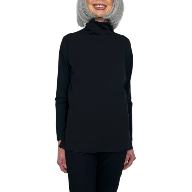 Weekend Offers That Dazzle MOCK TURTLENECK TOP