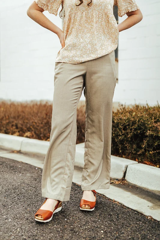 Extra Savings Ladies Premier Pull-On Pant Cobblestone