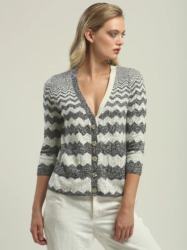 The Best Prices Zig Zag Cardigan