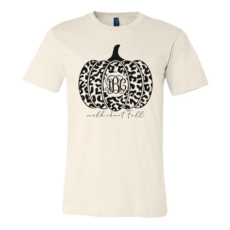 Special Price Monogrammed 'Wild About Fall' Premium T-Shirt