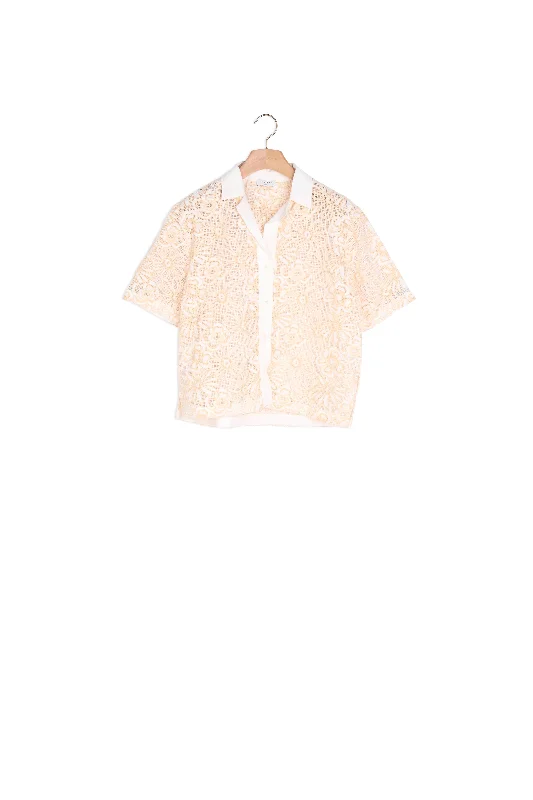 Weekend Bargains to Snag Chemise en dentelle résille marguerite