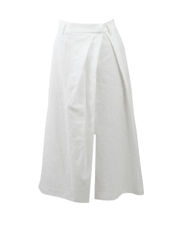 Midnight Sale Cross Over Pleated Culotte