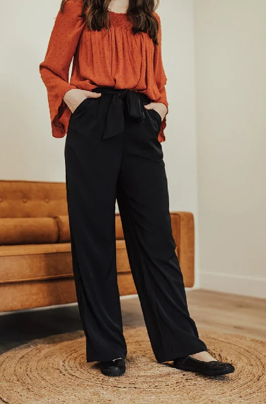 Epic Value Emma High Waist Pants Two Black