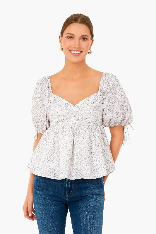 Big Savings Lavender Society Blouse
