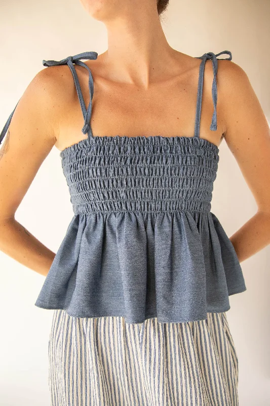 Price Rollback SMOCKED TANK TOP