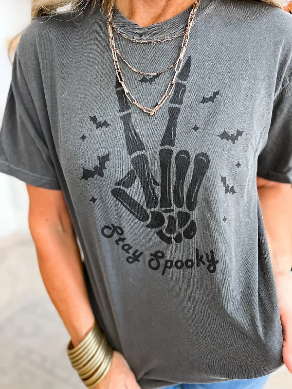 Weekend Shopping Made Better Stay Spooky Graphic T-Shirt** - Final Sale