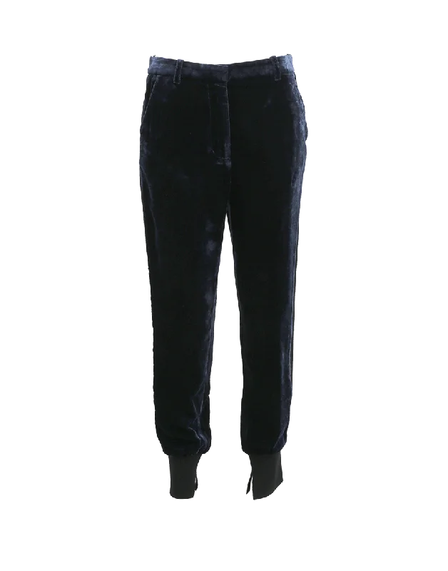 Clearance Sale Liquid Velvet Jogger Pant