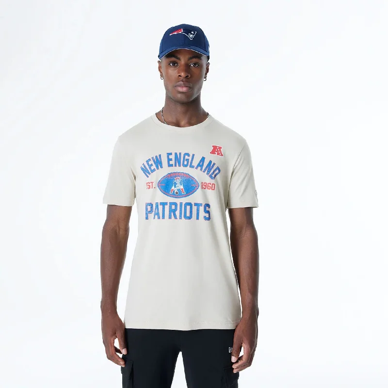 Great Deals New England Patriots NFL 3rd Down Historic Light Beige T-Shirt