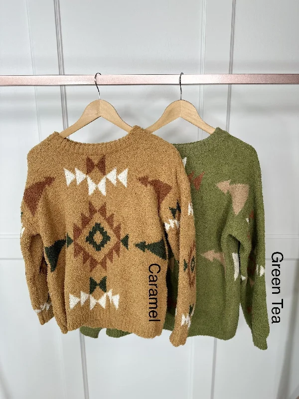 Savings Galore Aztec Dreams Sweater * Final Sale*